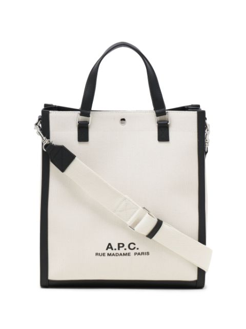 A.P.C. logo-print tote bag
