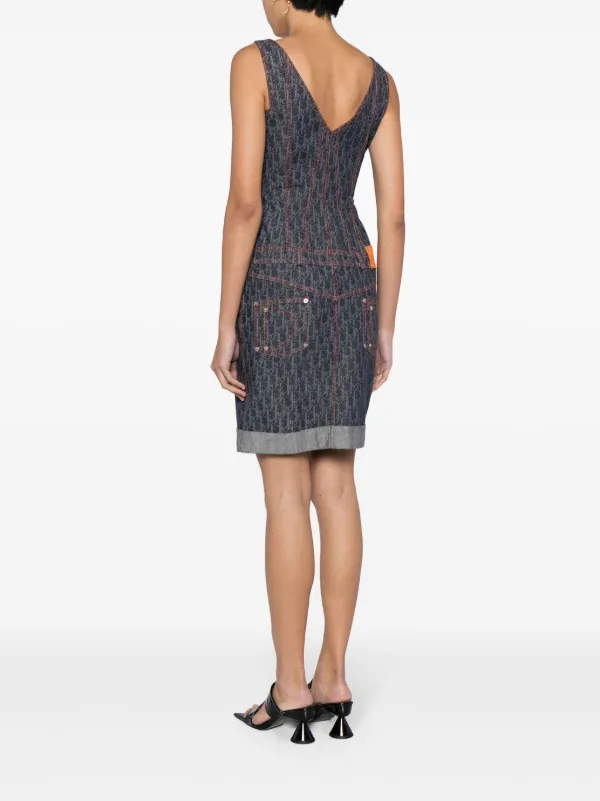 Dior denim dress hotsell