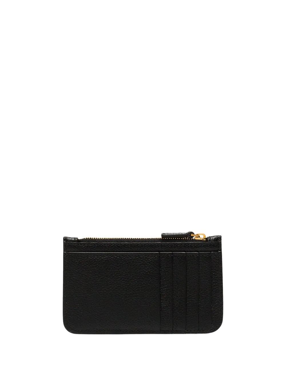 Shop Balenciaga Zip Pouch Wallet In 1090 -black/l White