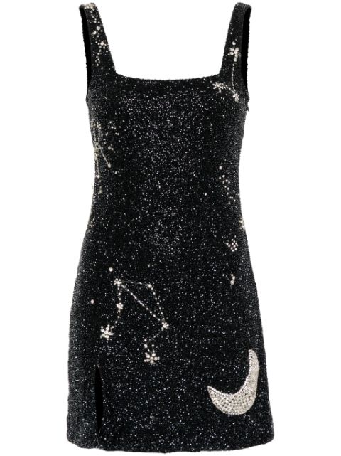 STAUD Le Sable sequin-embellished minidress