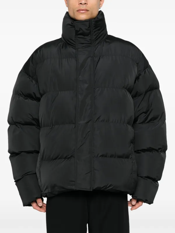 Balenciaga DIY Metal Puffer Jacket Black FARFETCH AO