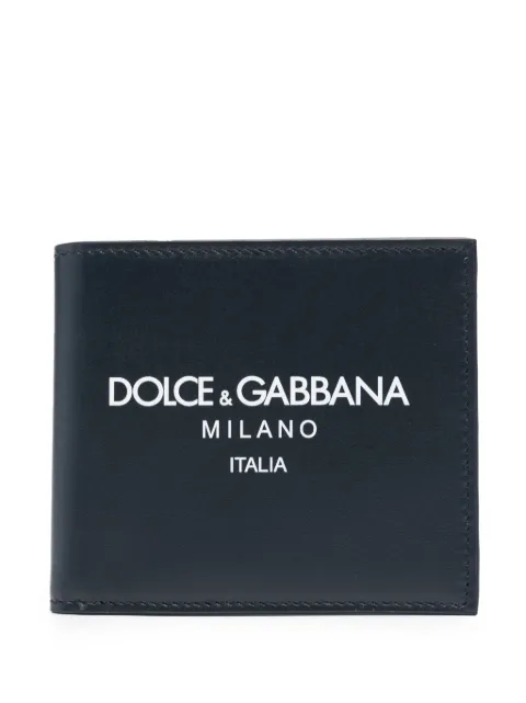 Dolce & Gabbana cartera con logo en relieve