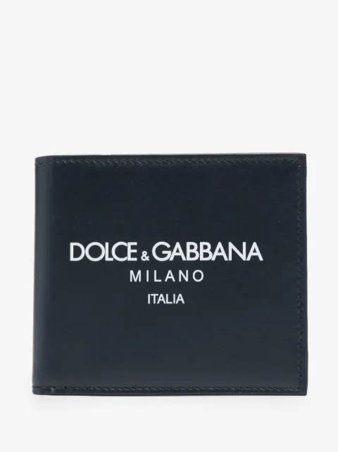 Dolce & Gabbana cartera con logo en relieve