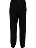 Prada drawstring-waist tapered trousers - Black
