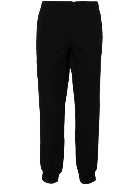 Prada drawstring-waist tapered trousers
