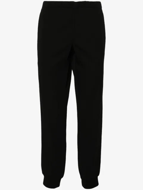 Prada drawstring-waist tapered trousers