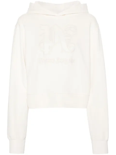Palm Angels Monogram Statement cotton hoodie