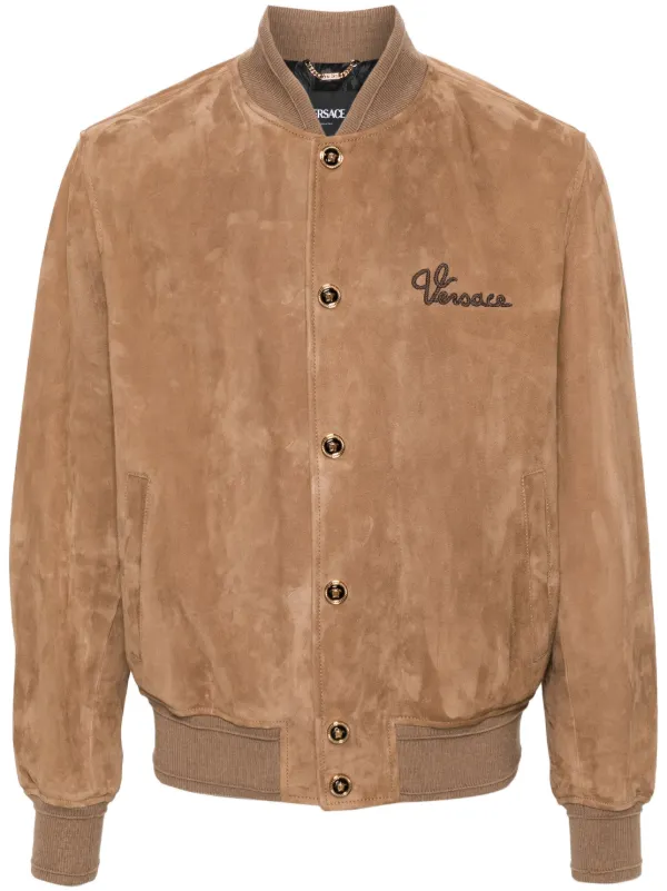 Embroidered hot sale suede jacket