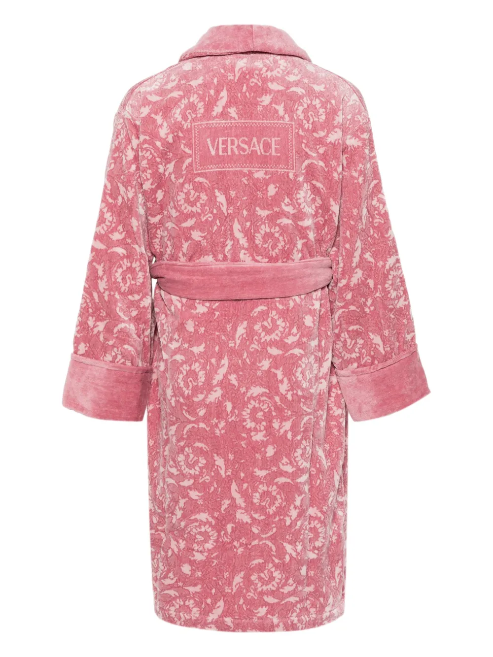 Versace Barocco Belted Bathrobe Farfetch