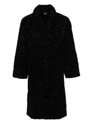 I Love Baroque hooded bathrobe