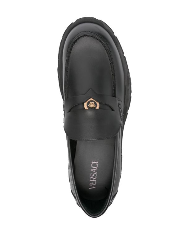 Versace loafers hot sale medusa