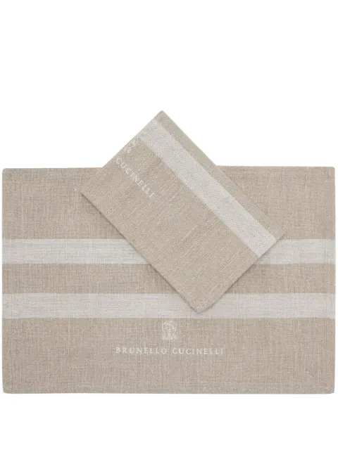 Brunello Cucinelli linen placemats (set of two)