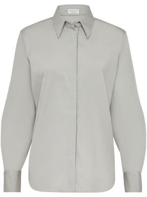 Brunello Cucinelli spread-collar Cotton Dress Shirt - Farfetch