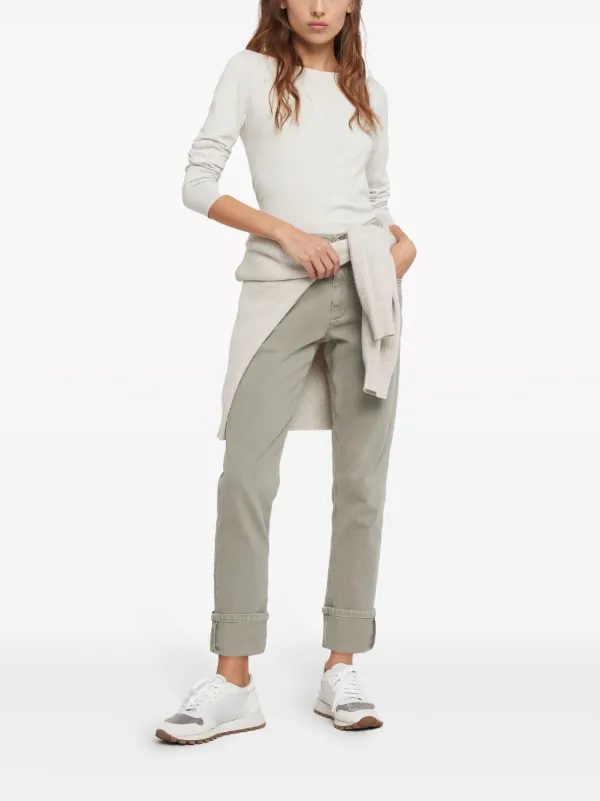 Brunello Cucinelli モニリチェーン ミッドライズ ストレート
