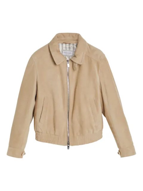 Brunello Cucinelli Kids chamarra ligera