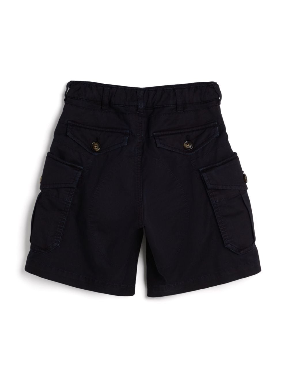 Brunello Cucinelli Kids Cargo shorts Blauw
