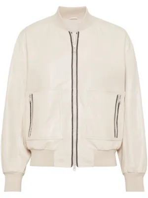 Fabiana Filippi ボンバージャケット | ホワイト | FARFETCH JP