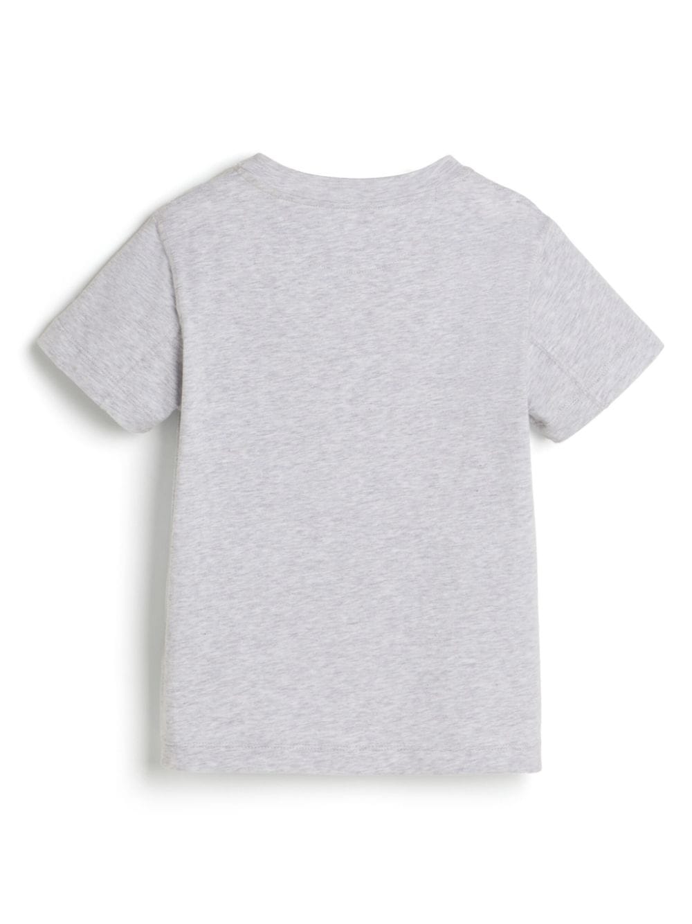 Brunello Cucinelli Kids Katoenen T-shirt met logoprint - Grijs