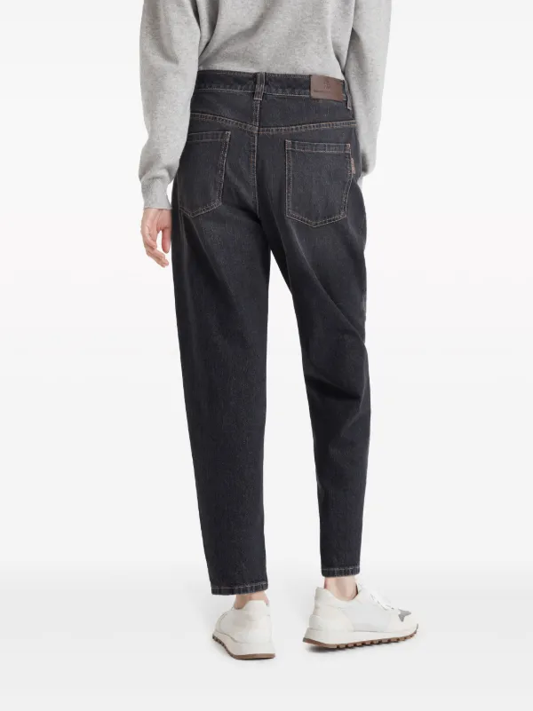Brunello Cucinelli tapered-leg Jeans - Farfetch