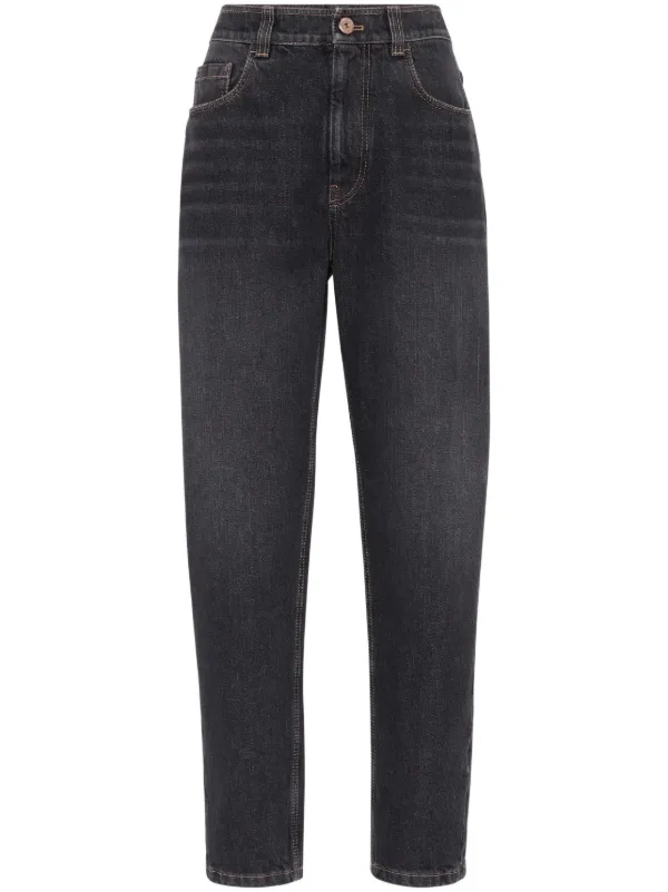Brunello Cucinelli tapered-leg Jeans - Farfetch
