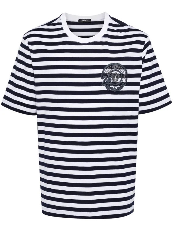 【関税＆送料込み】Versace Striped T-Shirt 22393000_52365346_600.jpg