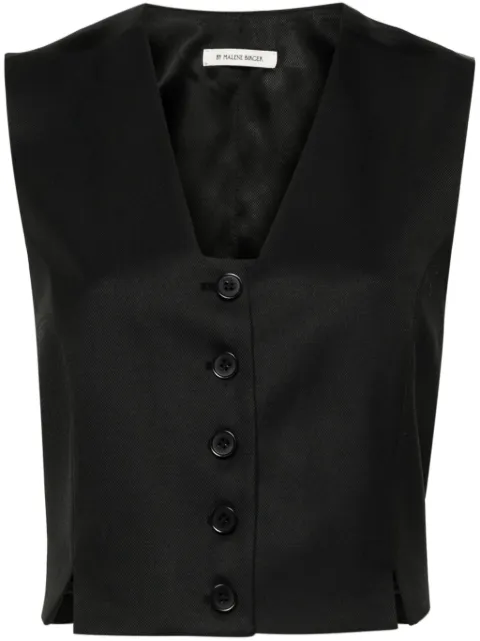 By Malene Birger V-neck single-breasted waistcoat 