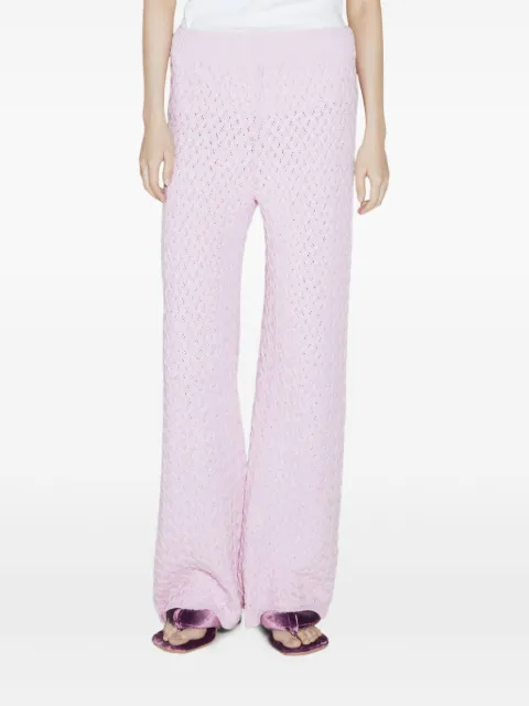 Isa Boulder Cableweave trousers