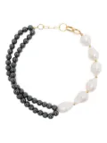 Atu Body Couture x Shir Fine Jewellery pearl-embellished necklace - Black