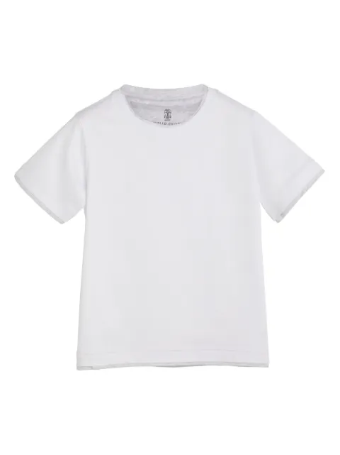 Brunello Cucinelli Kids crew-neck cotton T-shirt