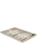 Brunello Cucinelli wood backgammon set - Neutrals