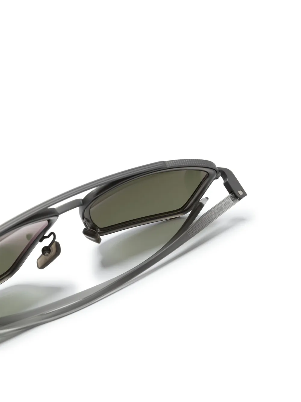 Dita Eyewear Zonnebril met rechthoekig montuur Grijs