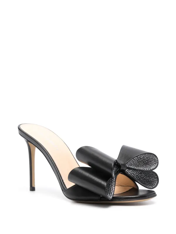 Sexy discount black mules