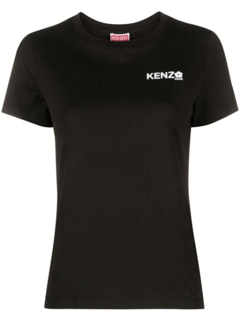 Kenzo 보크 플라워 2.0 로고 프린트 티셔츠