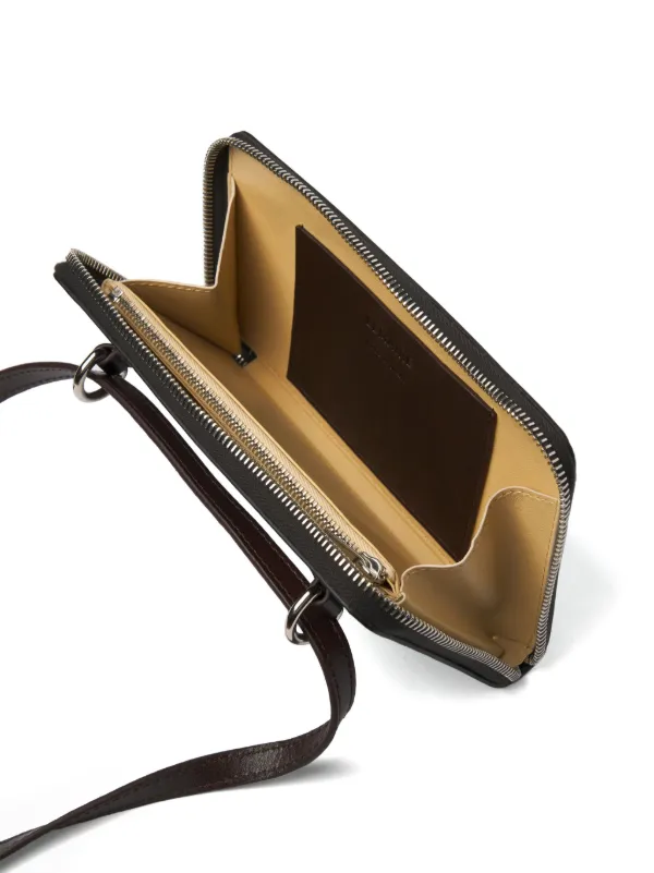 LEMAIRE Continental Leather Wallet | Brown | FARFETCH AO