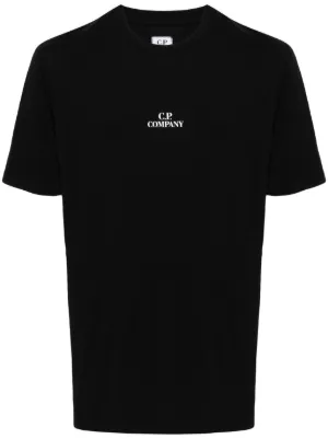 C.P. Company ロゴ Tシャツ | ブラック | FARFETCH JP