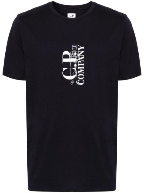 logo-print cotton T-shirt 