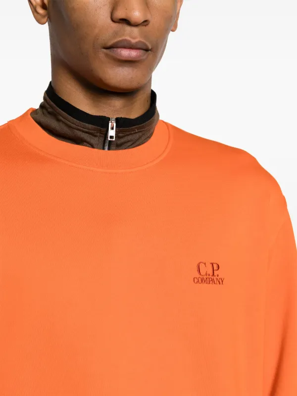 Cp company orange sweatshirt shop