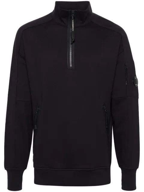 C.P. Company sudadera con detalle Lens