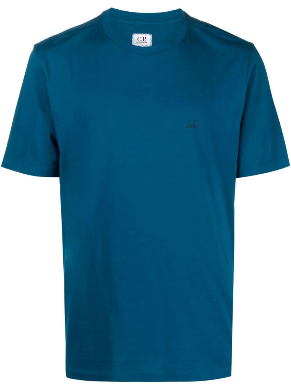 C.P. Company U16 T-shirt met logoprint Blauw
