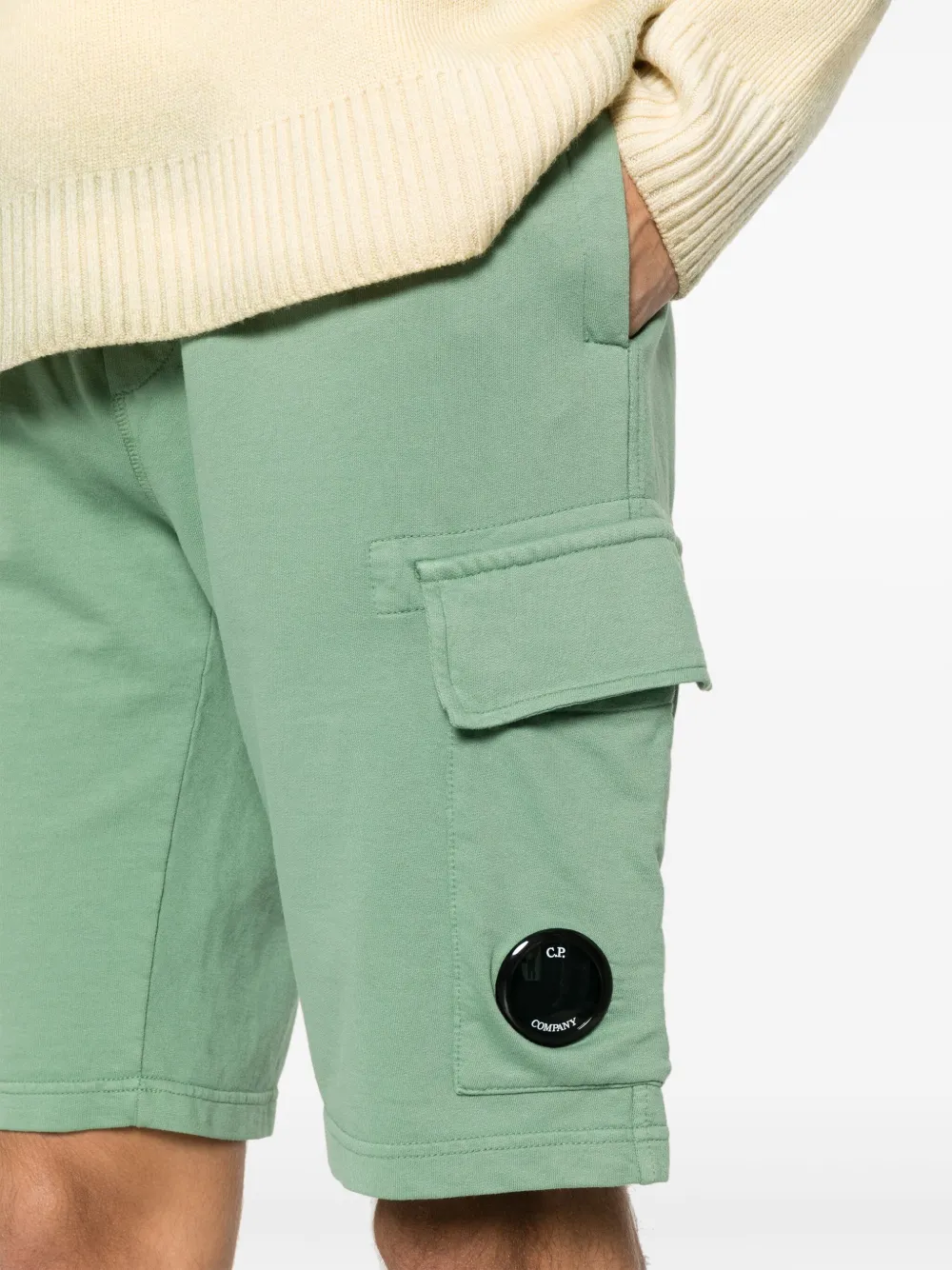 C.P. Company Cargo shorts Groen