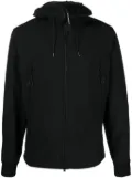 C.P. Company Shell-R Goggles-detail hooded jacket - Black