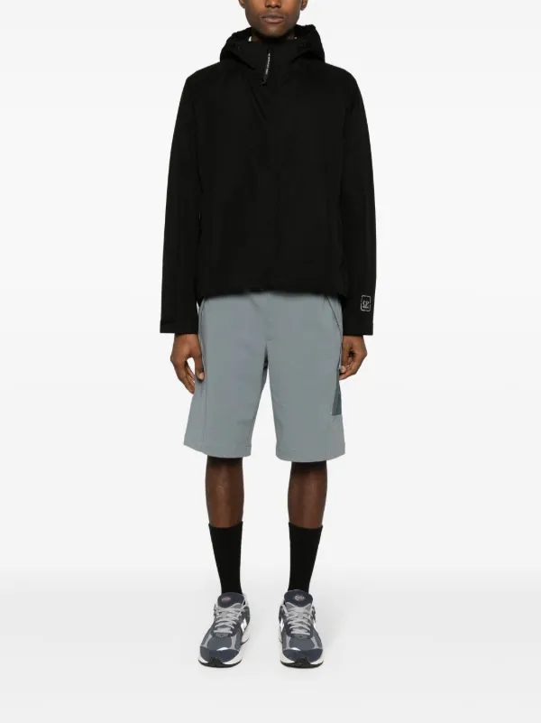 CP COMPANY フーデッドテックコート C.P.COMPANY(シーピーカンパニー) 00's Knit switching goggle