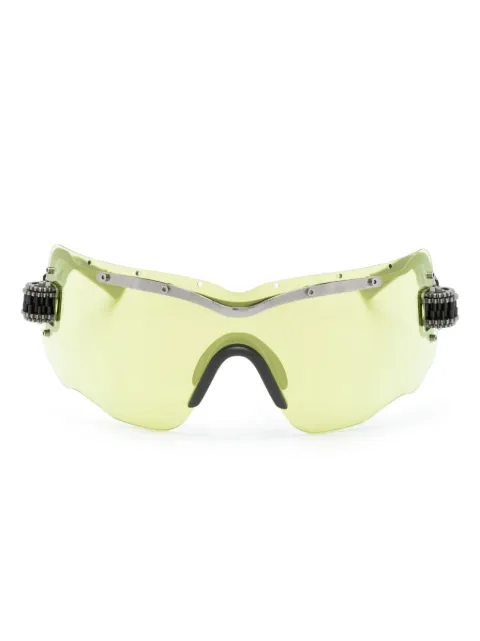 Kuboraum E15 shield-frame sunglasses