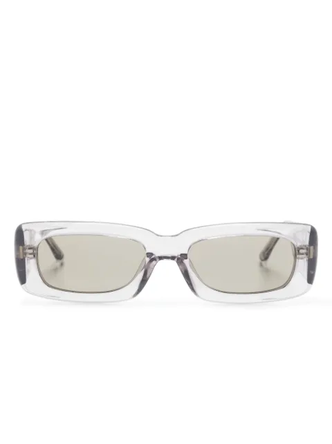 Linda Farrow x The Attico lunettes de soleil Mini Marfa à monture rectangulaire