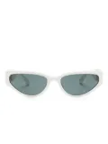 Linda Farrow Tomie cat-eye sunglasses - White