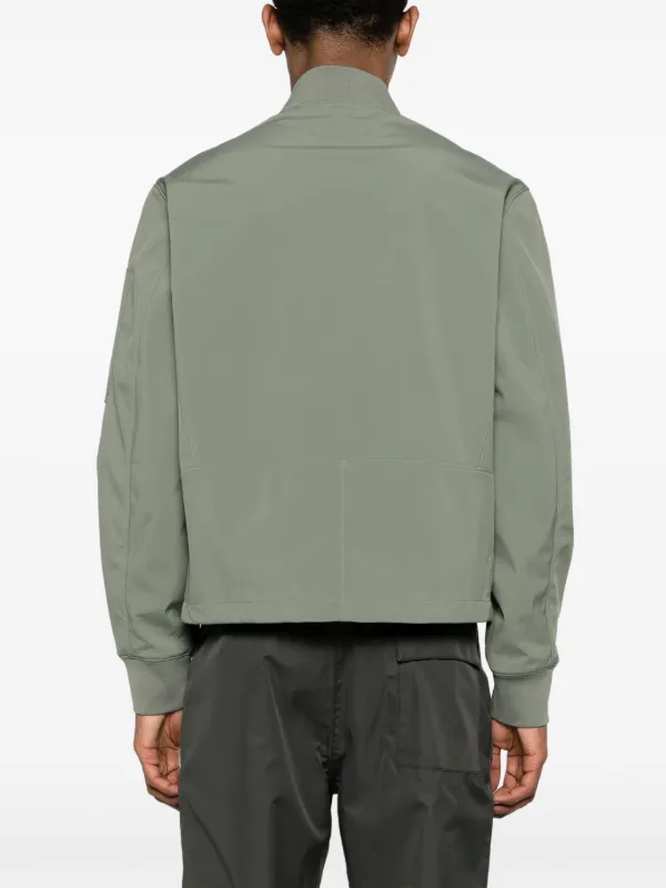 C.P. Company Shell-R Lens-detailed Bomber Jacket | Green