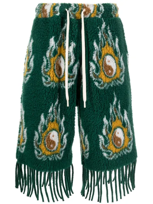 Short Cosmo à motif en jacquard - JORDANLUCA - Modalova