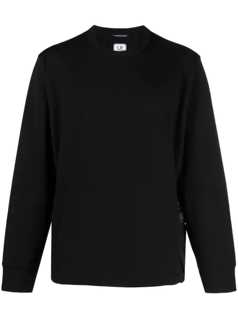 C.P. Company cargo-pocket stretch-cotton sweatshirt
