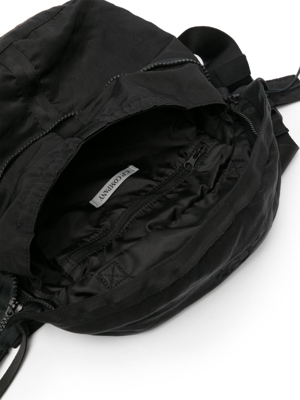 Shop C.p. Company Nylon B Belt Bag In Black