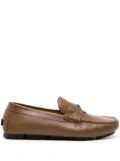 Versace Medusa Head Biggie leather loafers - Brown